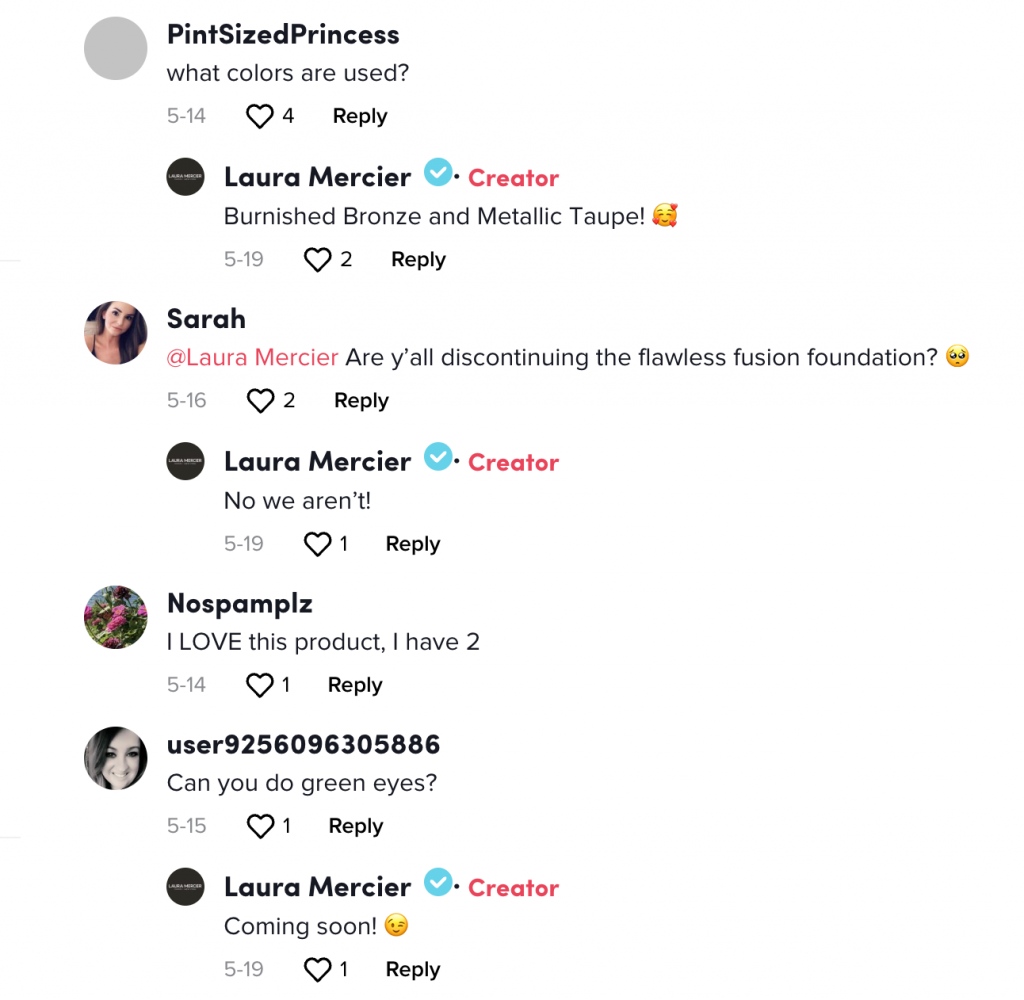 Engage with genuine comments